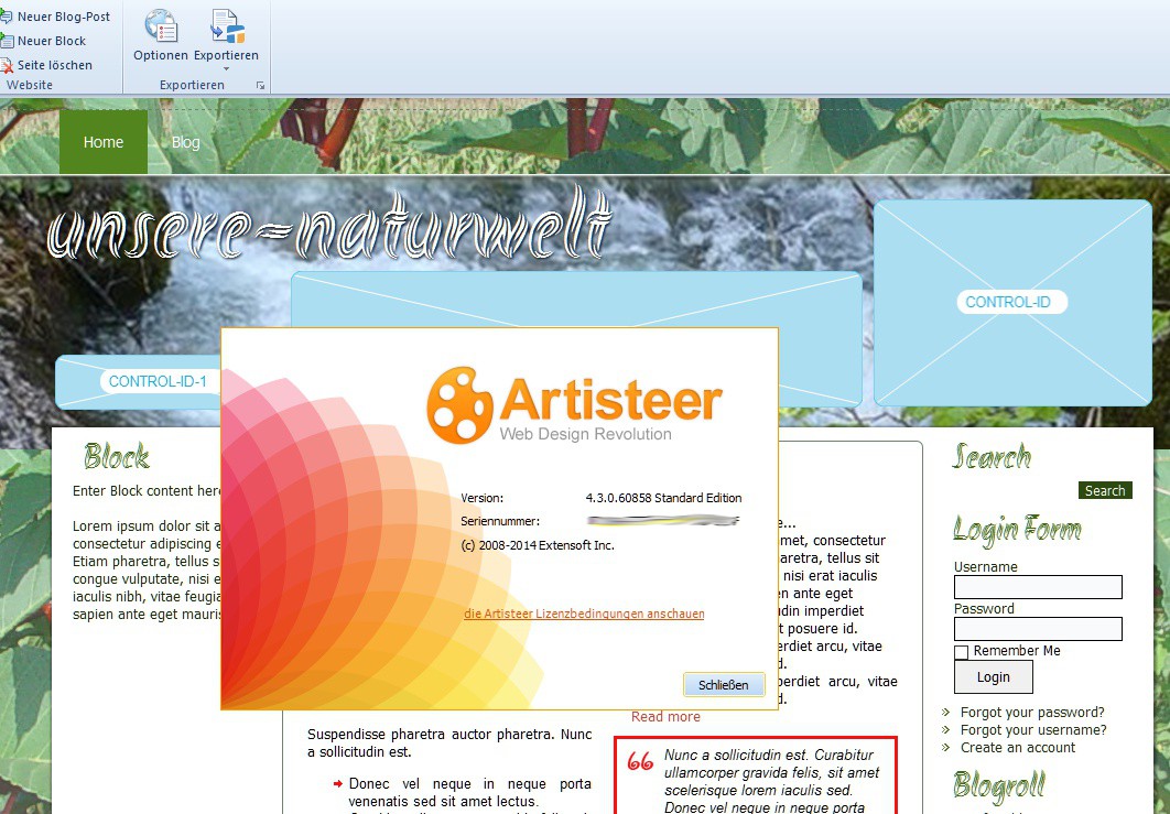 this is the actual Artisteer version